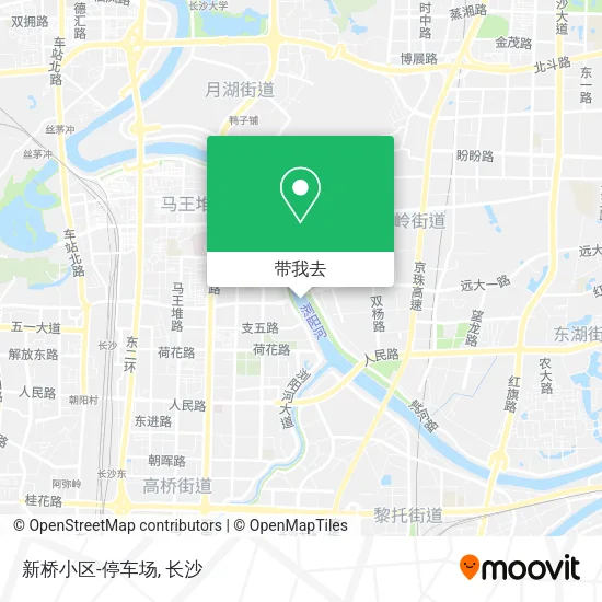 新桥小区-停车场地图
