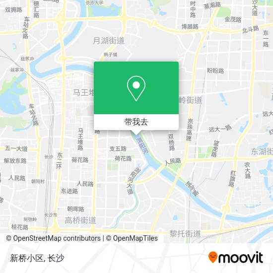 新桥小区地图