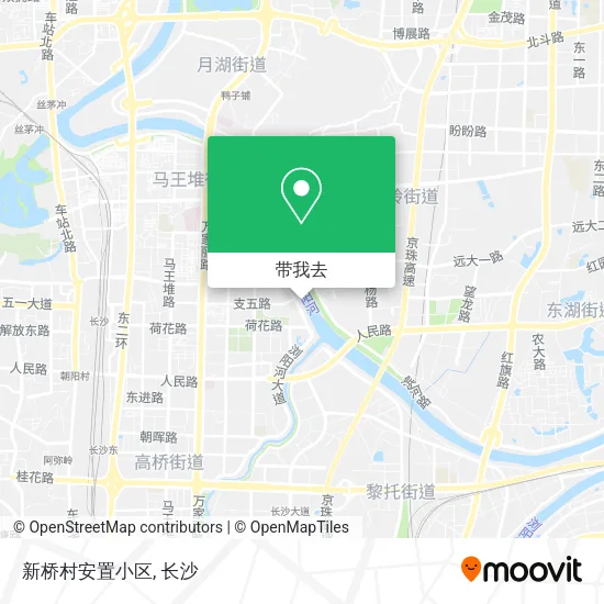 新桥村安置小区地图