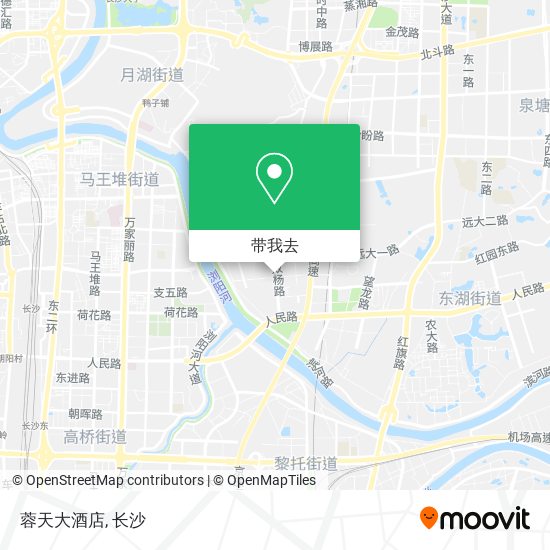 蓉天大酒店地图