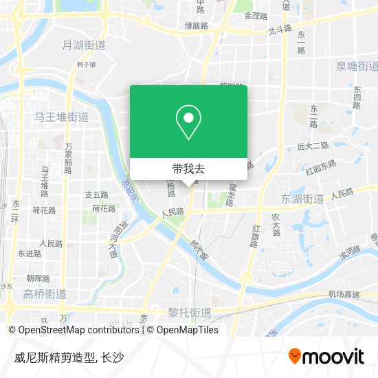 威尼斯精剪造型地图