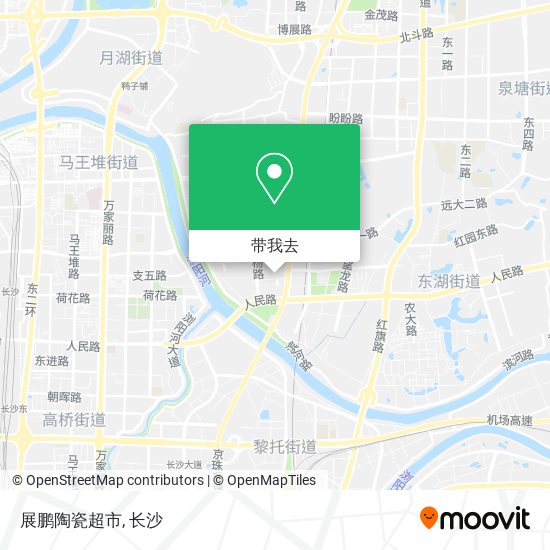 展鹏陶瓷超市地图