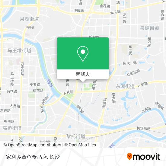家利多章鱼食品店地图