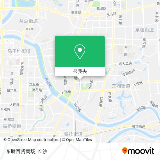 东腾百货商场地图