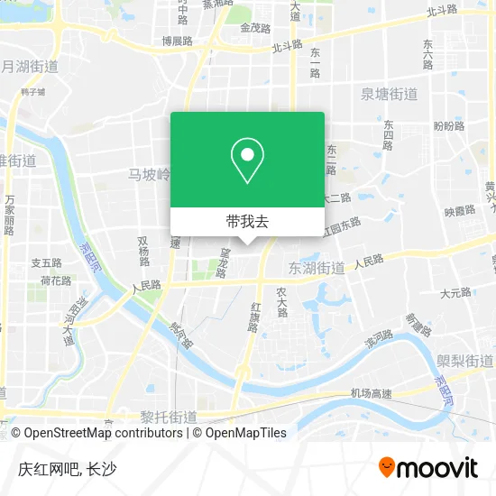 庆红网吧地图