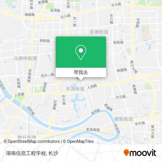 湖南信息工程学校地图