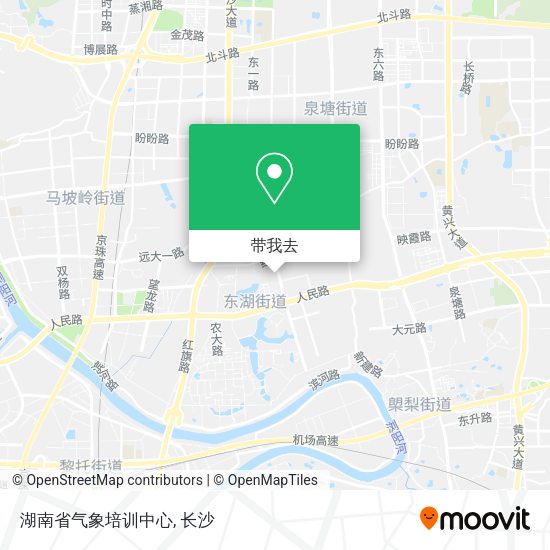 湖南省气象培训中心地图