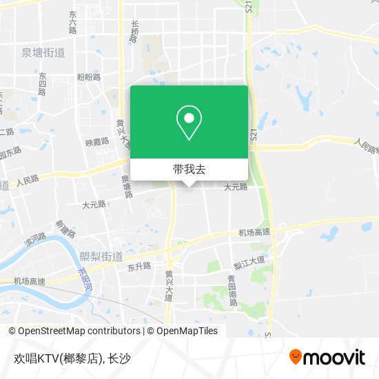 欢唱KTV(榔黎店)地图