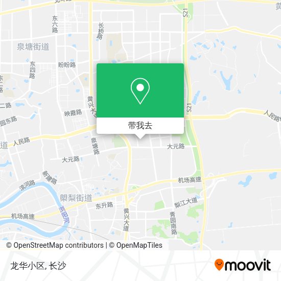 龙华小区地图