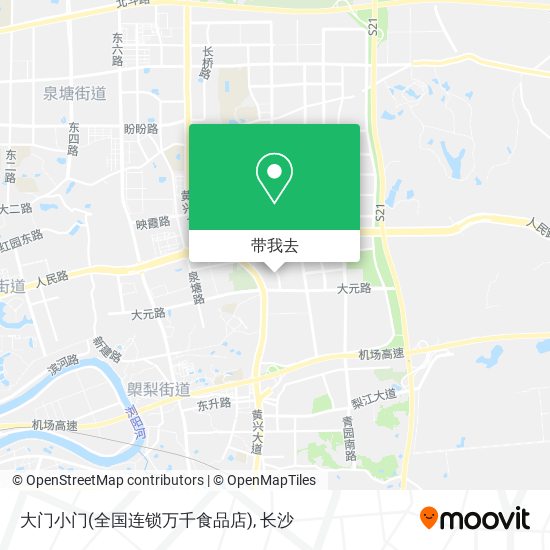 大门小门(全国连锁万千食品店)地图