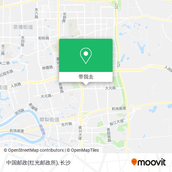 中国邮政(红光邮政所)地图