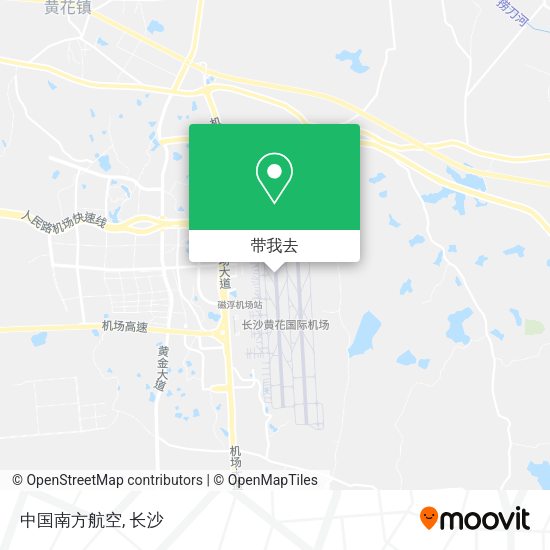 中国南方航空地图