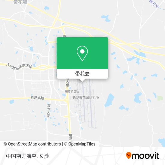 中国南方航空地图