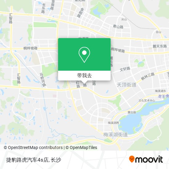 捷豹路虎汽车4s店地图