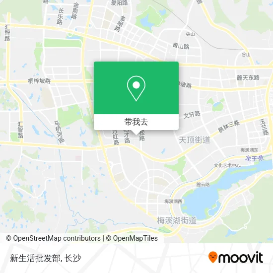 新生活批发部地图
