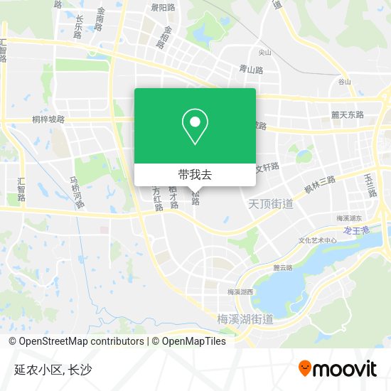 延农小区地图