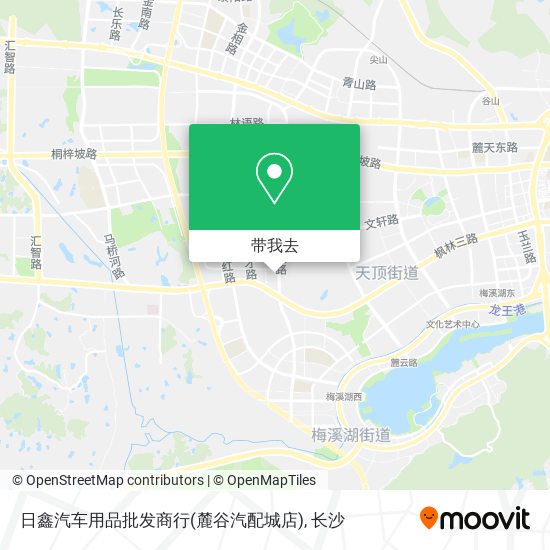 日鑫汽车用品批发商行(麓谷汽配城店)地图