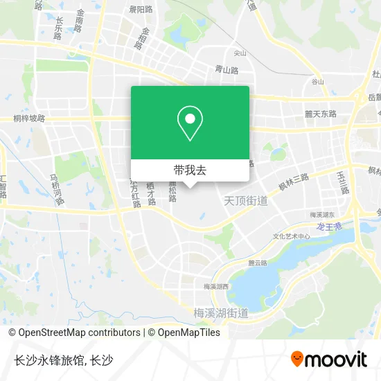 长沙永锋旅馆地图