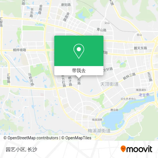 园艺小区地图