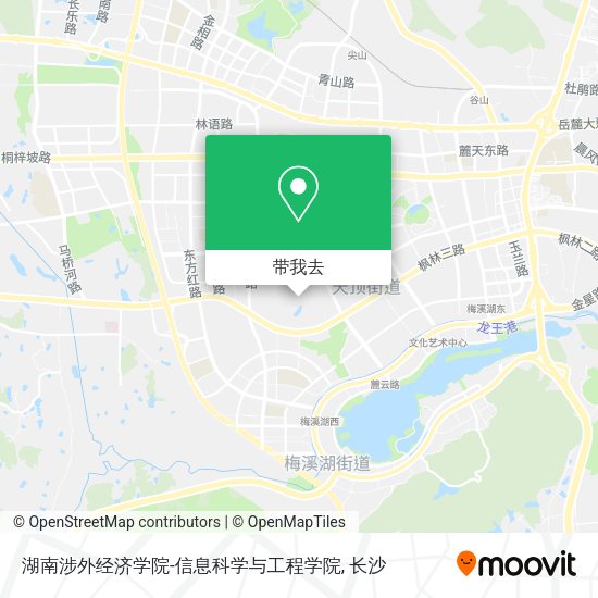 湖南涉外经济学院-信息科学与工程学院地图