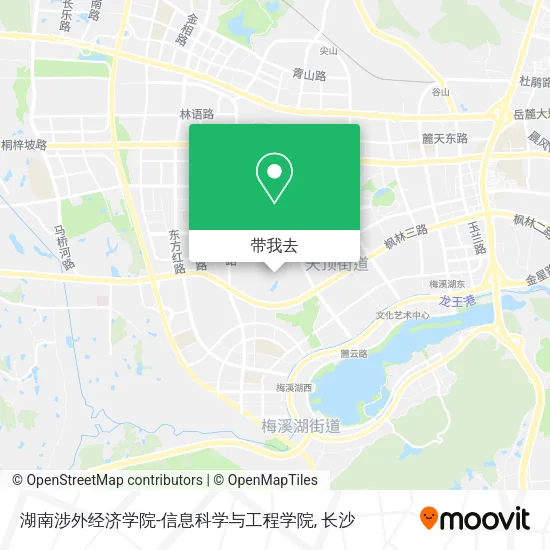 湖南涉外经济学院-信息科学与工程学院地图
