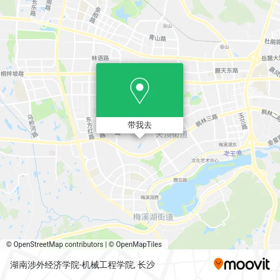 湖南涉外经济学院-机械工程学院地图