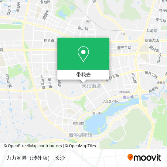 力力渔港（涉外店）地图