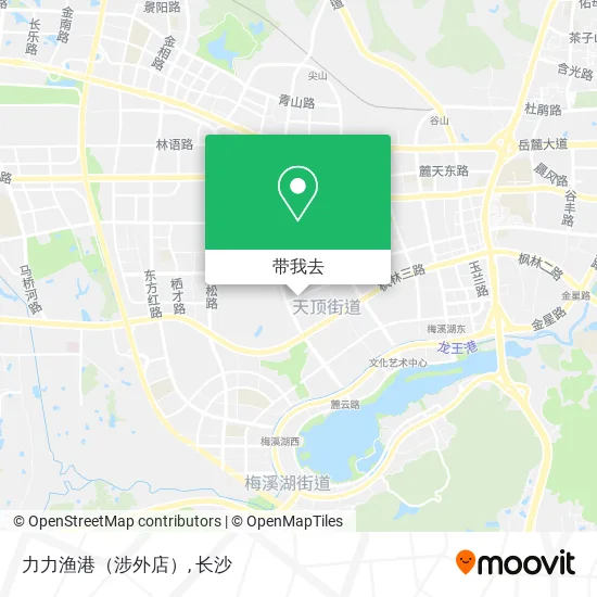 力力渔港（涉外店）地图