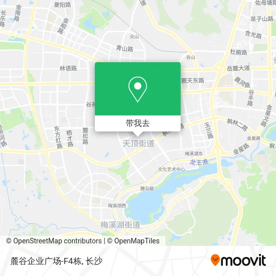 麓谷企业广场-F4栋地图