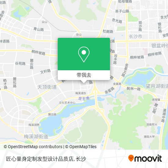 匠心量身定制发型设计品质店地图