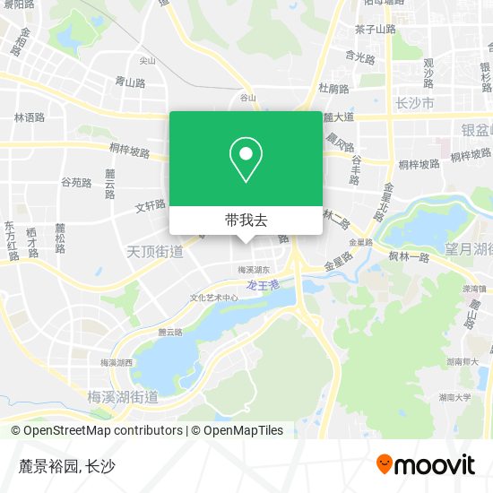 麓景裕园地图
