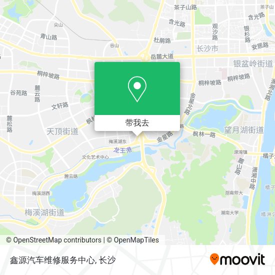 鑫源汽车维修服务中心地图
