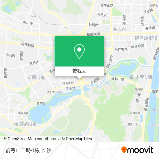 箭弓山二期-1栋地图