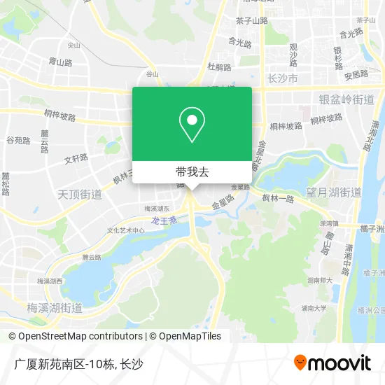 广厦新苑南区-10栋地图