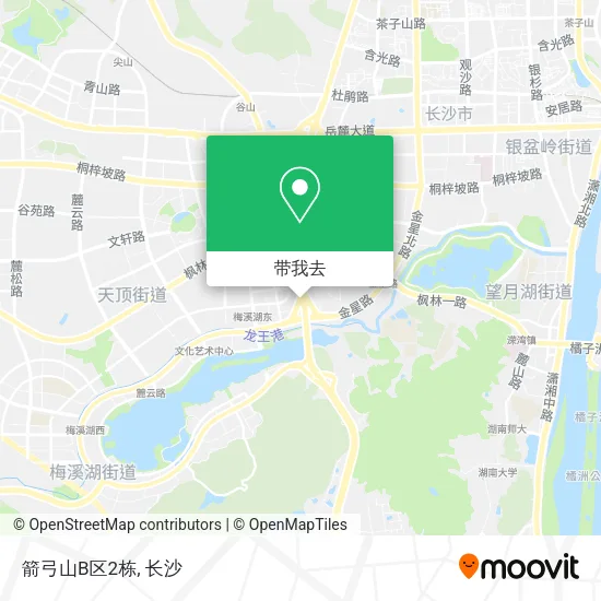 箭弓山B区2栋地图