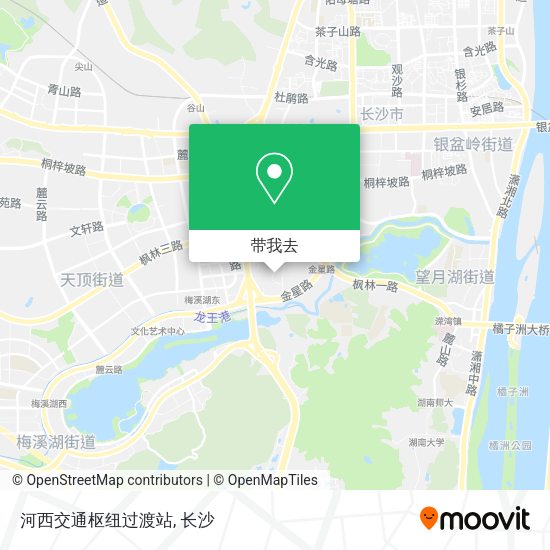 河西交通枢纽过渡站地图