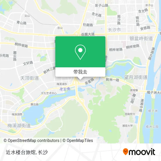 近水楼台旅馆地图