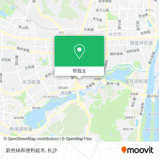 蔚然锦和便利超市地图