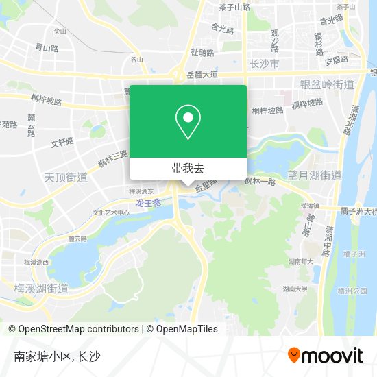 南家塘小区地图