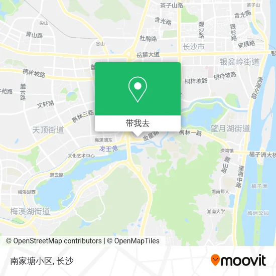 南家塘小区地图