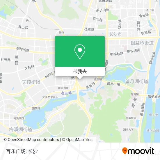 百乐广场地图