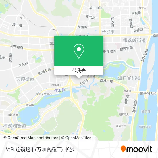 锦和连锁超市(万加食品店)地图