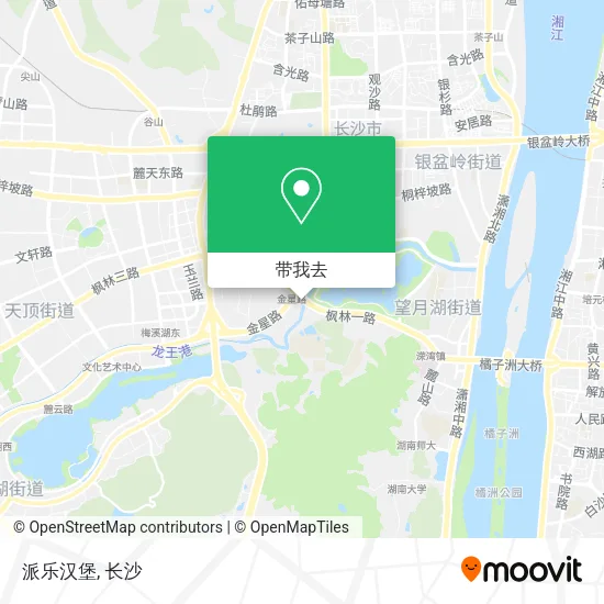 派乐汉堡地图