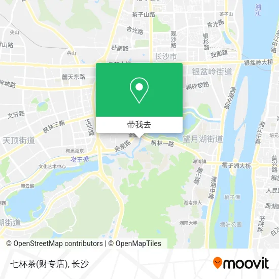 七杯茶(财专店)地图
