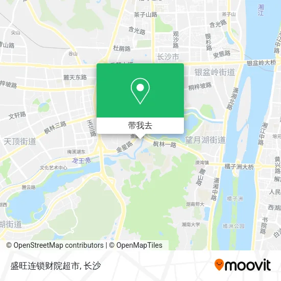盛旺连锁财院超市地图