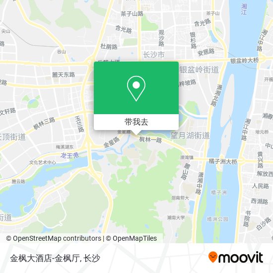 金枫大酒店-金枫厅地图