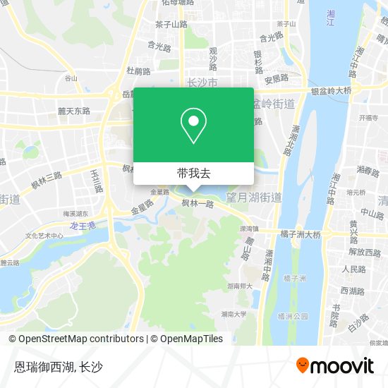 恩瑞御西湖地图