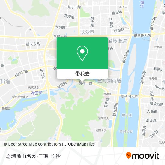 恩瑞麓山名园-二期地图