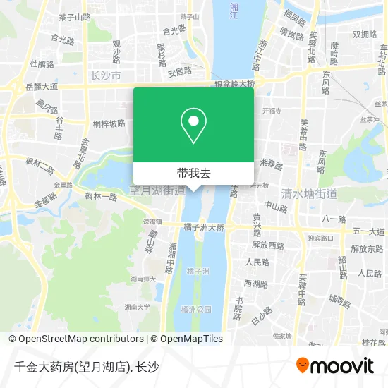 千金大药房(望月湖店)地图