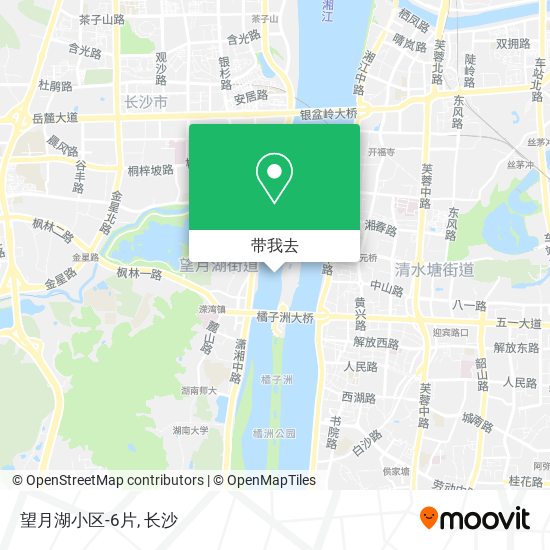 望月湖小区-6片地图